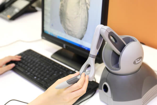 精密な3Dデータの作成